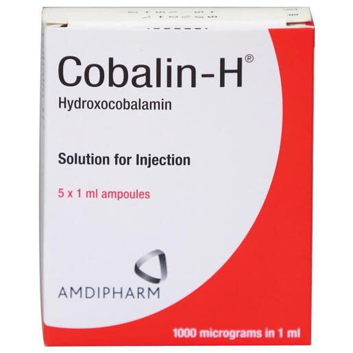 Picture of Cobalin-H 1000mcg/ml 1ml (Hydroxocobalamin) (5 amps )
