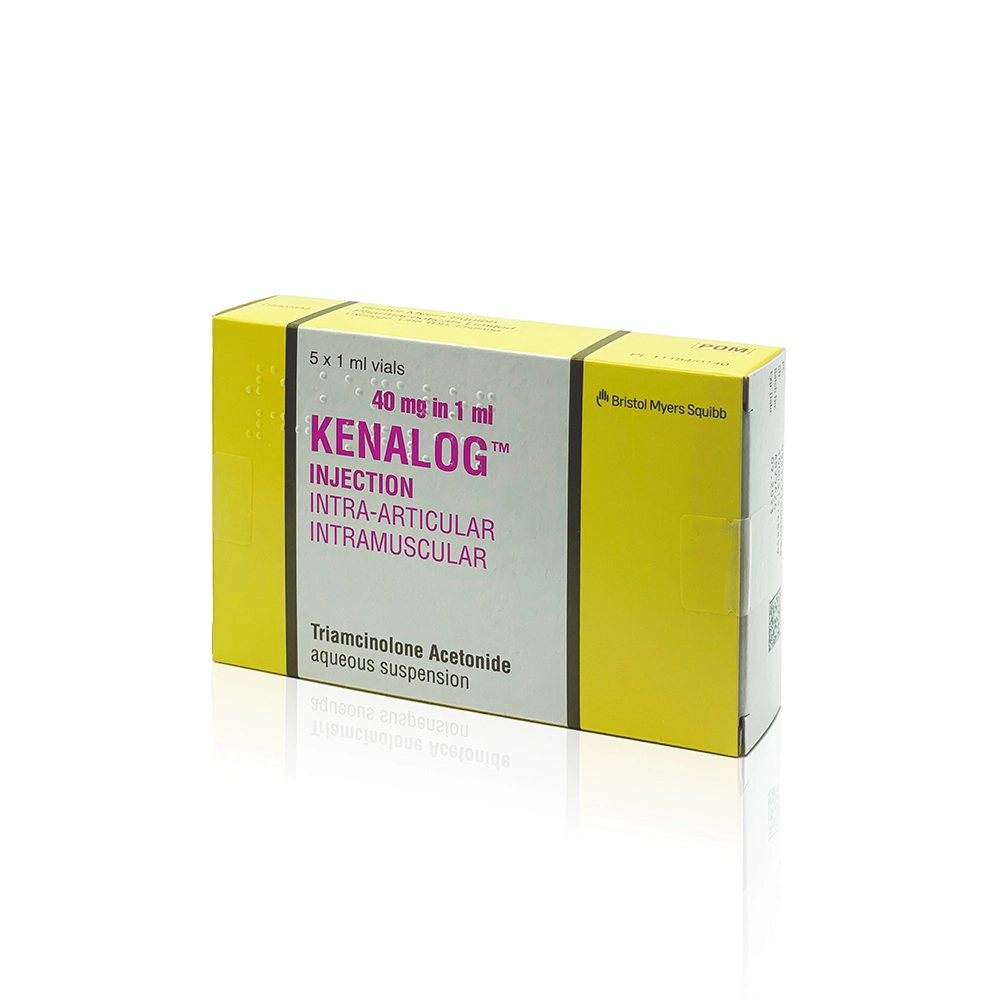 Picture of Kenalog  40mg/1ml vial (triamcinolone) (1ml amp)