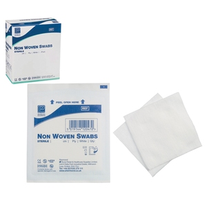 Picture of Non-woven swabs 10x10cm 4PLY (100)