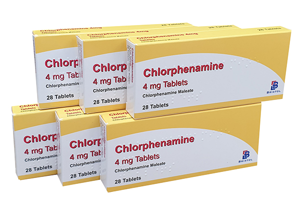 Picture of Chlorphenamine Maleate 4mg (28 tablets)