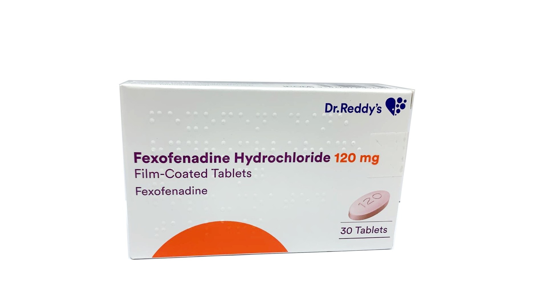 Picture of Fexofenadine 120mg (30 tablets)