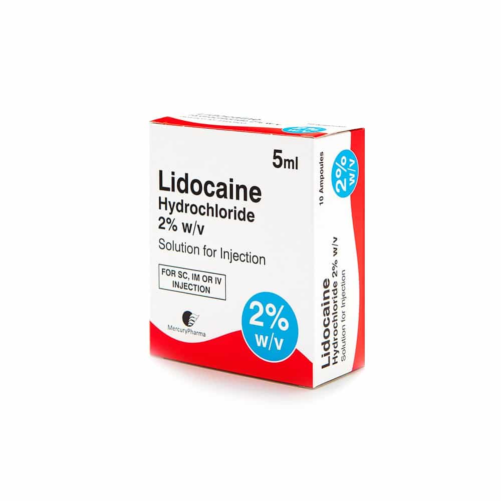 Picture of Lidocaine for Injection 2% (10 X 20ML AMP)