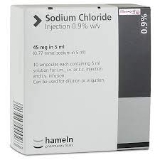 Picture of Sodium Chloride 0.9% (5ml) (10 x 5ml)
