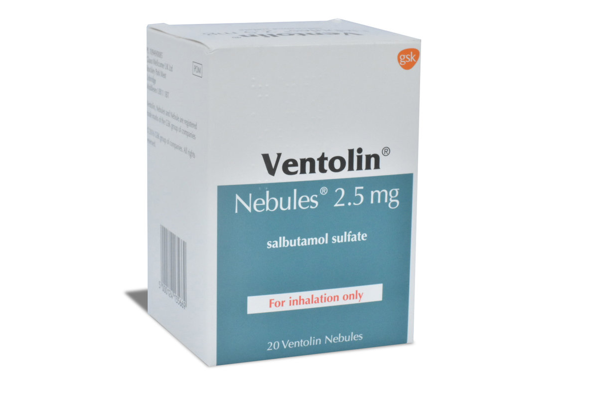Picture of Salbutamol Nebule 2.5mg/2.5ml (20 vials)