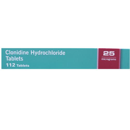 Picture of Clonidine 25mg tablets (112)