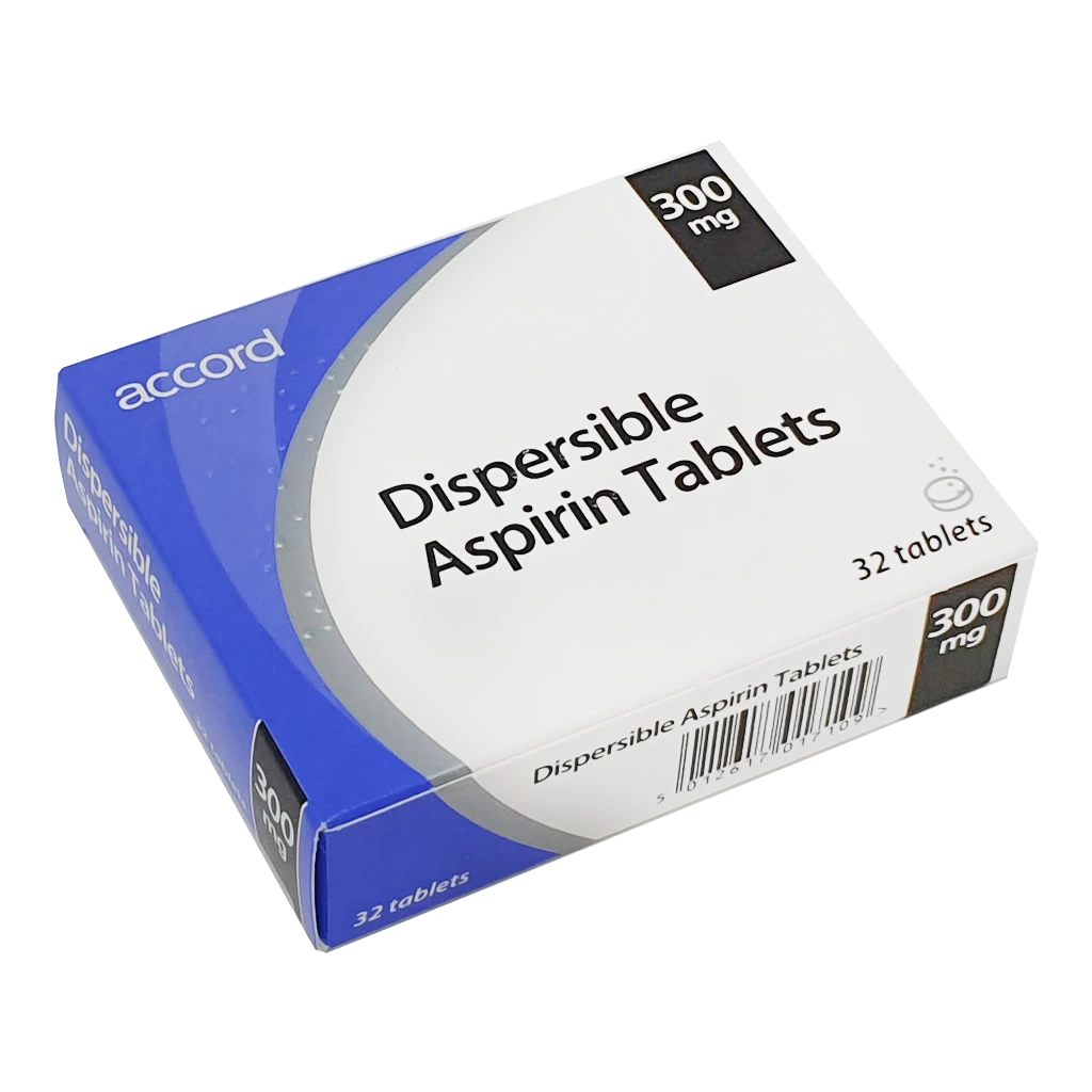Picture of SOLUBLE ASPRIN 300mg (32 tablets)