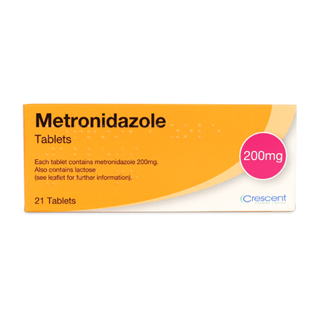 Picture of Metronidazole 200mg tablets (21)