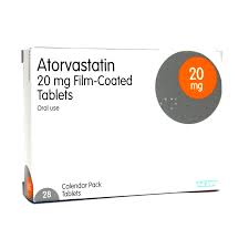 Picture of Atorvastatin 20mg (28 tablets)